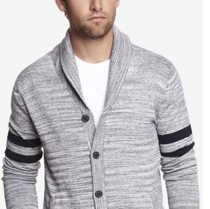 Express heathered cardigan